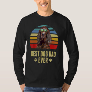 Camiseta Irlandês Setor Melhor Pai De Cachorro Alguma Vez R
