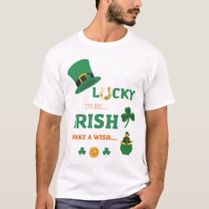 Camiseta Irlandês sortudo faz T-Shirt desejada