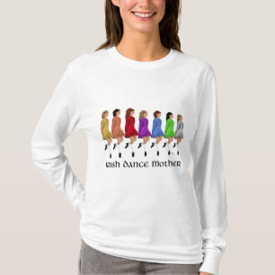 Camiseta Irlandês Step Dance Mãe