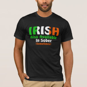 Camiseta Irlandês Também Disponível Em Sober