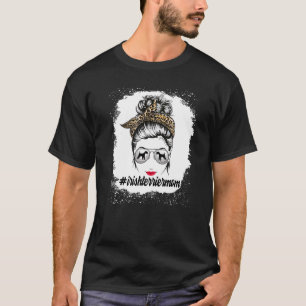 Camiseta Irlandês Terrier Dog Mãe Sangrada Mensagem Bun Leo