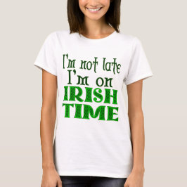 Camiseta Irlandês Time Engraçado Dizendo