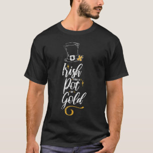 Camiseta Irlandês Você É Um Pote Dourado Do Tanque Vintage