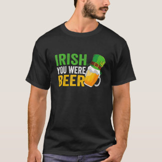 Camiseta Irlandês Você Era Rua De Bebê Dia Do Bebendo De Pa