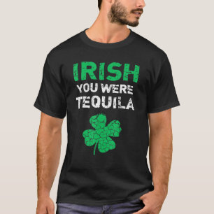 Camiseta Irlandês Você Era Uma Rua Engraçada Saint Patri