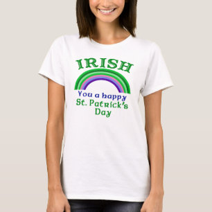 Camiseta IRLANDÊS você o dia de um St Patrick feliz