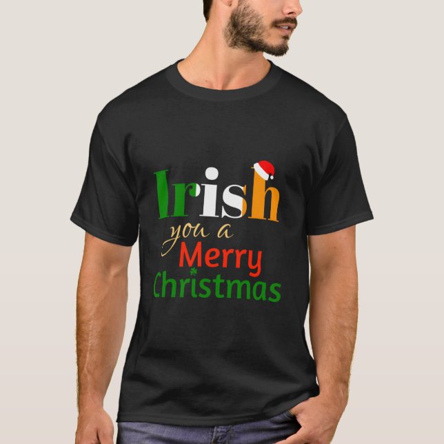 Camiseta Irlandês Você Um Alegre (Frente)