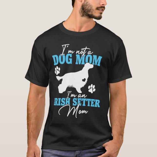 Camiseta Irlandesa Cachorro Mãe Mulheres para Cachorro Cach (Frente)