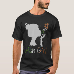 Camiseta Irlandesa Shamrock Lucky Green Clover Rua Patrick