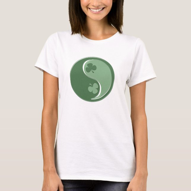 Camiseta irlandesa Yin Yang (Frente)