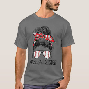Camiseta Irmã Baseball, Irmã Orgulhosa, Beisebol Mensal