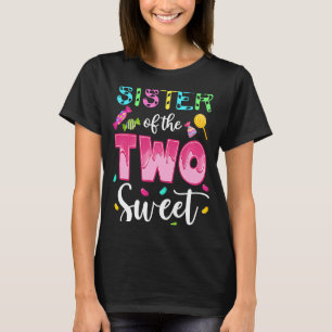 Camiseta Irmã da banda de segundo das duas Docinhos