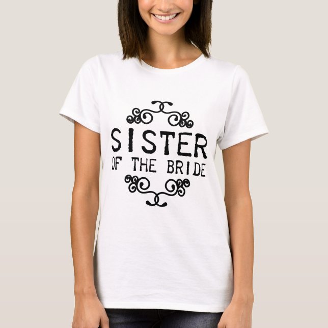 CAMISETA IRMÃ DA BRIDE (Frente)