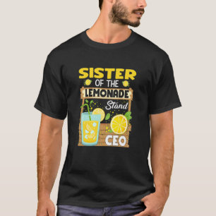 Camiseta Irmã Da Lemonada, Colaboração De Crianças De Verão