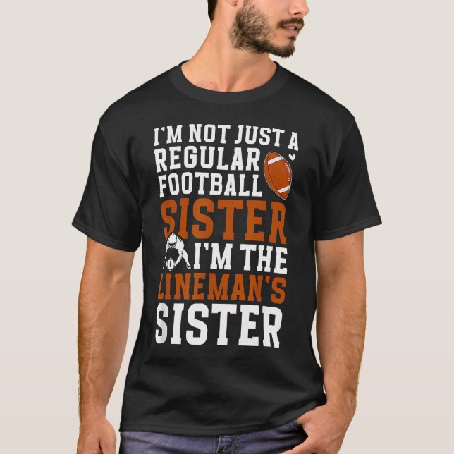 CAMISETA IRMÃ DA LINHA DE FUTEBOL (Frente)