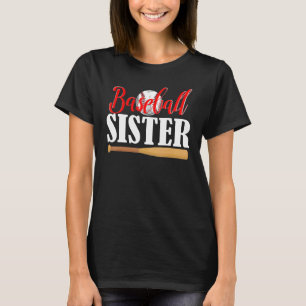 Camiseta Irmã de beisebol