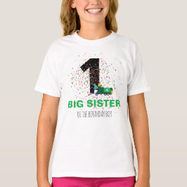 Camiseta Irmã de Festa de aniversário de Caminhão de Lixo P