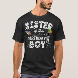 Camiseta Irmã do Astronauta de Astronauta do Tema B