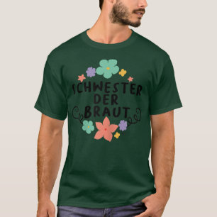 Camiseta Irmã do Casamento noivo JGA Engagemen