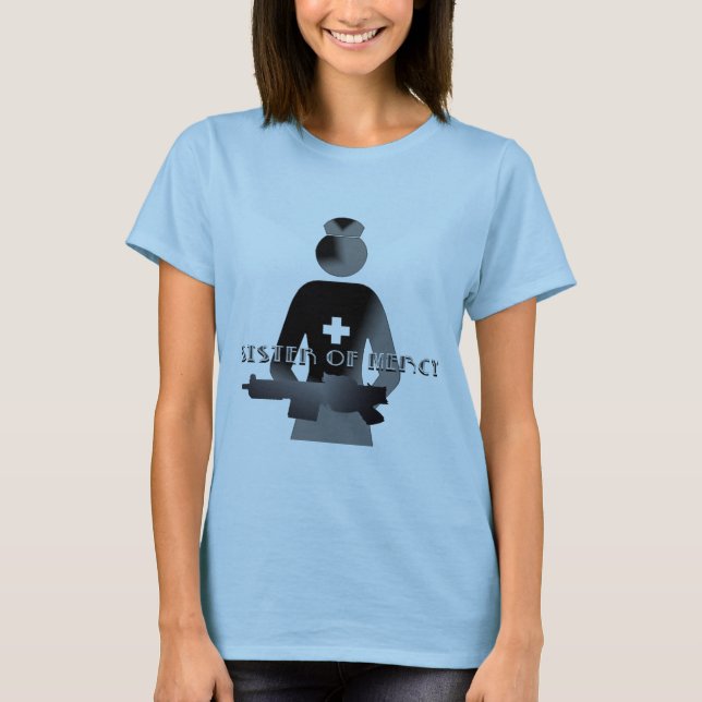 Camiseta irmã do compaixão (Frente)