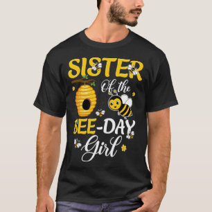 Camiseta Irmã Do Dia Da Abelha Festa De Colmeia Que Corresp