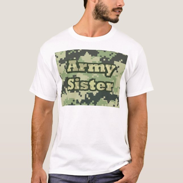 Camiseta Irmã do exército (Frente)