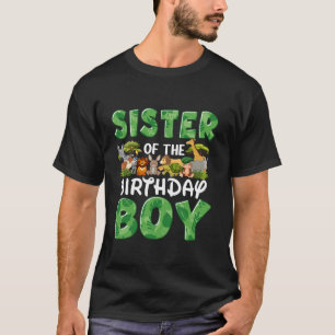 Camiseta Irmã Do Garoto De Aniversário 2 Festa Da Família S