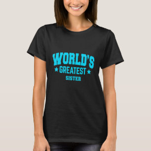 Camiseta Irmã do Mundo Azul Maior