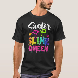 Camiseta Irmã Do Nascimento Da Coroa Familiar Da Rainha Sli