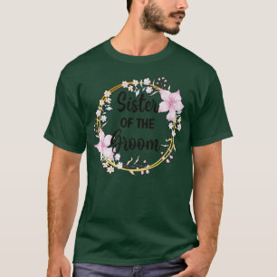 Camiseta Irmã Do Noivo Banho Dia Do Casamento Irmãs Do Noiv