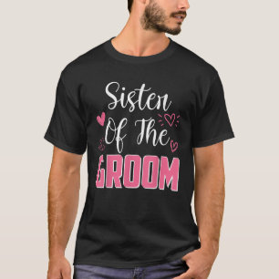 CAMISETA IRMÃ DO NOIVO FAMÍLIA FESTA DE CASAMENTO MARIDO