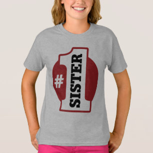 Camiseta Irmã do número 1