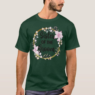 Camiseta Irmã Dos Horários De Casamento Do Chá De Noite Sis