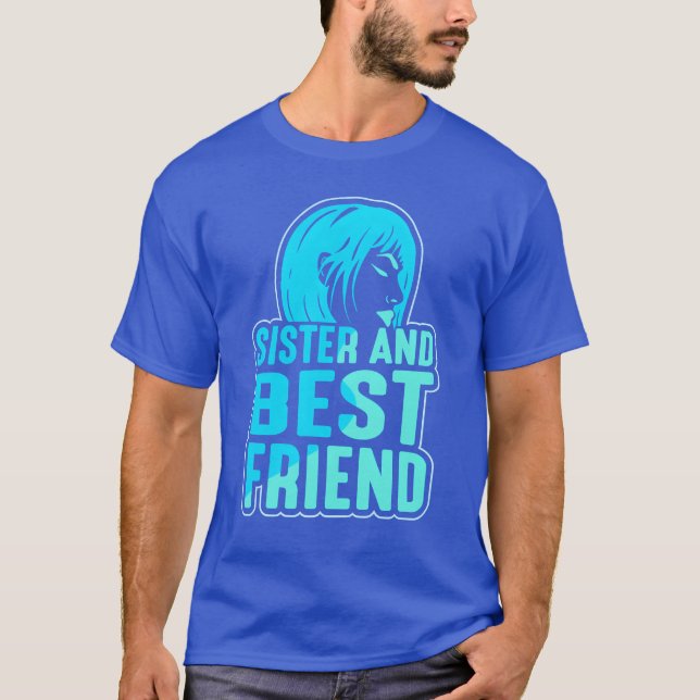 Camiseta Irmã e Melhor Amizade Irmãs Vinta (Frente)