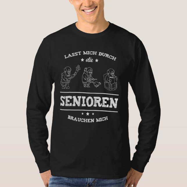 Camiseta Irmã Enfermeira Altenpflege Humor Dizendo Altenpfl (Frente)