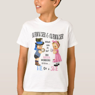 Camiseta Irmã Grande "Curiouser"