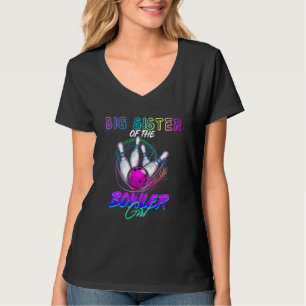 Camiseta Irmã Grande Da Boliche Da Família.