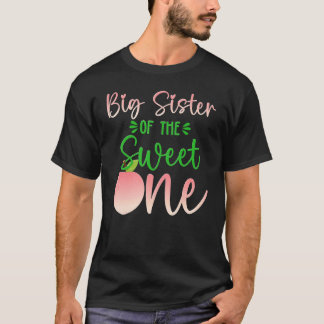 Camiseta Irmã Grande Do Aniversário Um Pessel 1rua Verão Fr