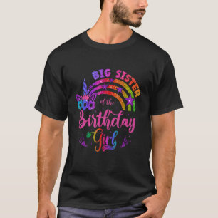 Camiseta Irmã Grande do Ontem Unicórnio Garota do Cavalo Un