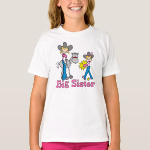 Camiseta Irmã Grande do Stick CowGirl