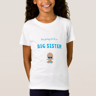 Camiseta IRMÃ GRANDE Expectativa de T-Shirt bebê Irmão