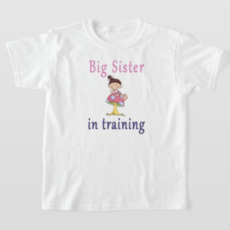 Camiseta Irmã Grande No Treinamento De Cogumelo De Fada Fác