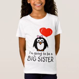 Camiseta Irmã grande t shirt para irmão   Cartoon de ping