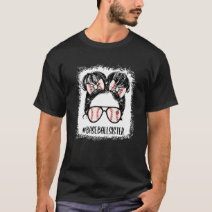 Camiseta Irmã Irmã Bun Beball Sangrada Meninas Mot