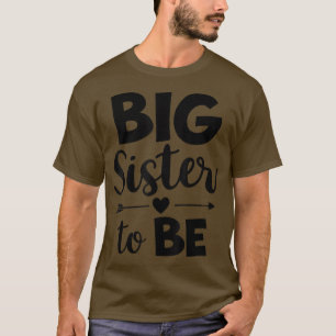 Camiseta Irmã Irmã Irmandade Irá Ser Anunciada De Gravidez