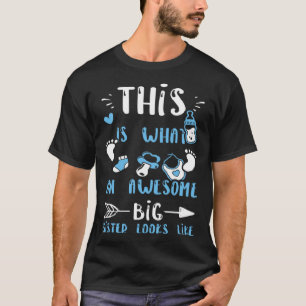 Camiseta Irmã Isto É O Que Uma Irmã Grande Espantosa Parece