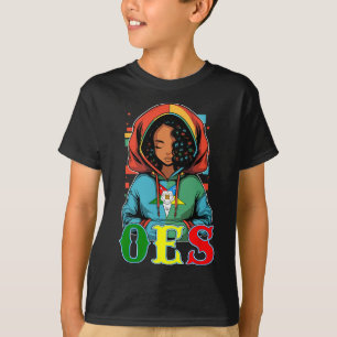 Camiseta Irmã Linda Capuzada Cabeça Estrela Oriental Do Que