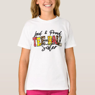 Camiseta Irmã Loud e Orgulhosa de Tee ball