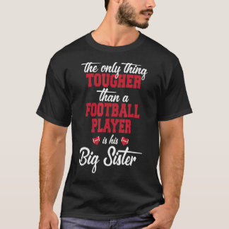 Camiseta Irmã Maior Que Irmão Jogador De Futebol