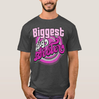 Camiseta Irmã Mais Uma Vez Engraçada Vintage Maior Irmã